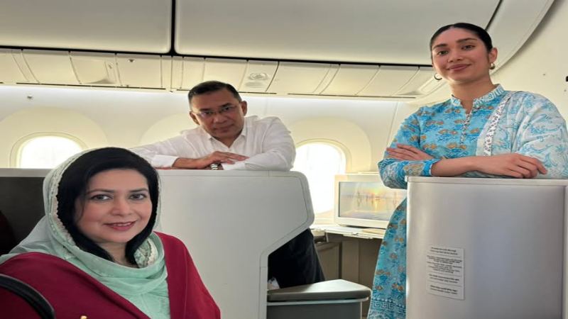 সিলেটে পৌঁছে জাইমা রহমানের বার্তা— ‘অবশেষে বাংলাদেশের মাটিতে’