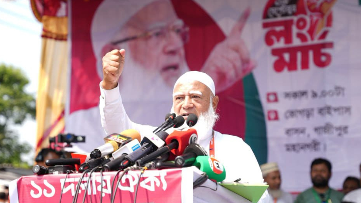 গণভোটের রায়কে অপমান করেছে বিএনপি, প্রতিশোধ নিতে নেমেছি: জামায়াত আমির