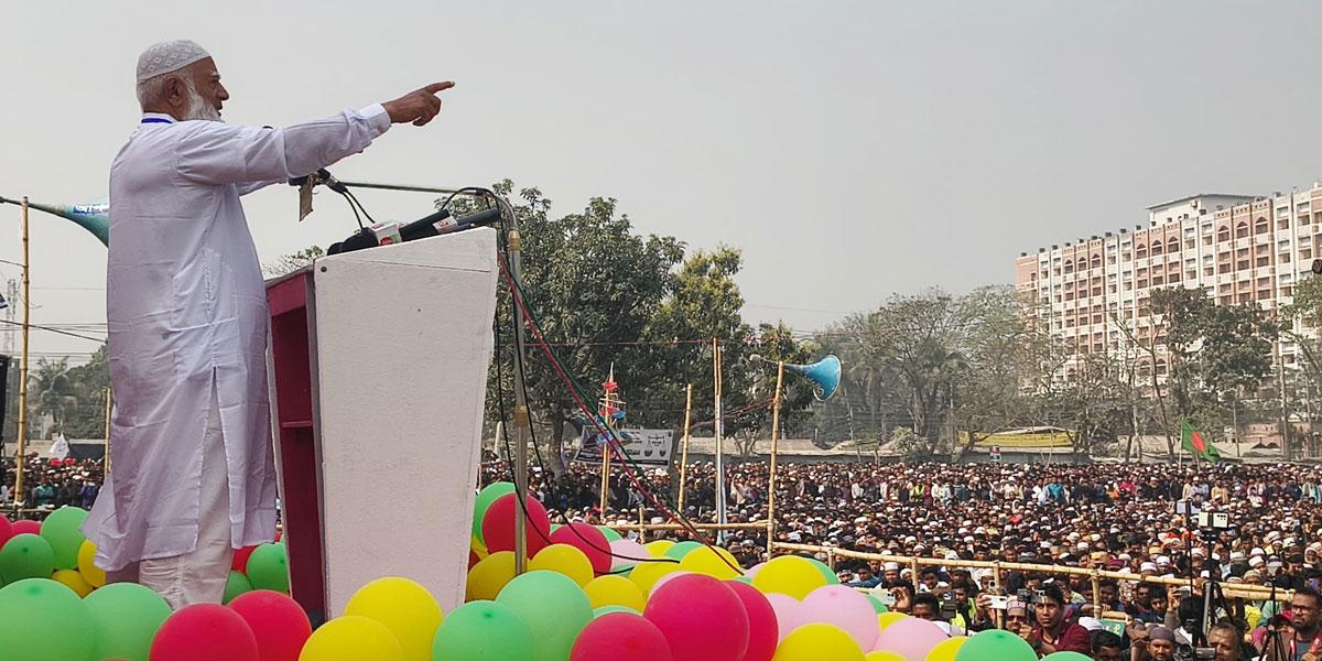 পরিবারতন্ত্র নয়, ১৮ কোটি মানুষের বিজয় চাই: জামায়াত আমির
