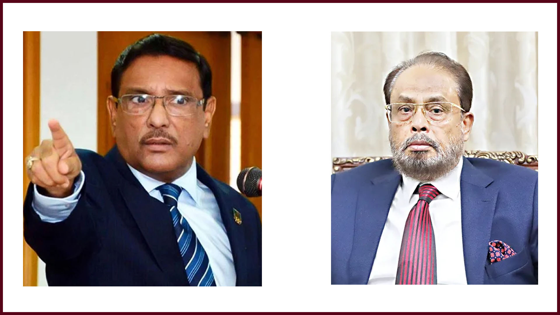 জিএম কাদেরের বক্তব্যে ক্ষুব্ধ ওবায়দুল কাদের