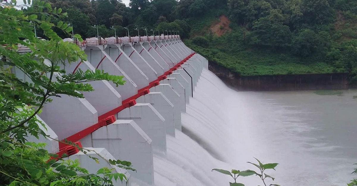 ফের খোলা হলো কাপ্তাই বাঁধের গেট