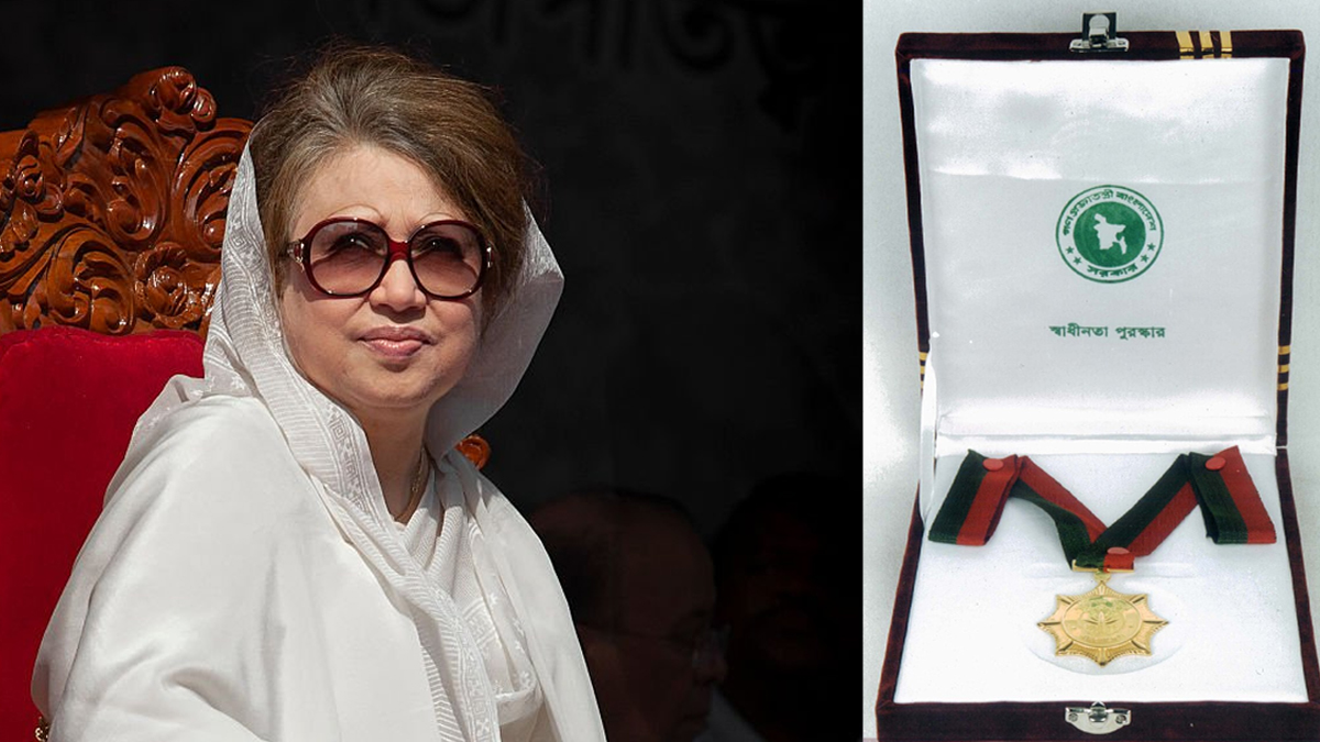 স্বাধীনতা পুরস্কার পাচ্ছেন খালেদা জিয়াসহ ২০ ব্যক্তি-প্রতিষ্ঠান