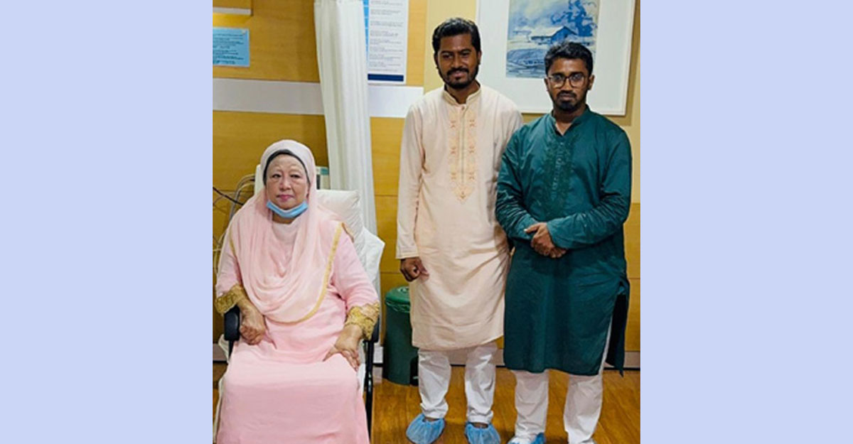 খালেদা জিয়ার সঙ্গে সাক্ষাৎ করলেন নুর-রাশেদ
