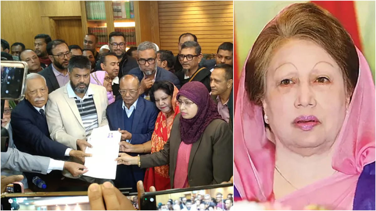 ফেনী-১: খালেদা জিয়ার পক্ষে মনোনয়নপত্র জমা