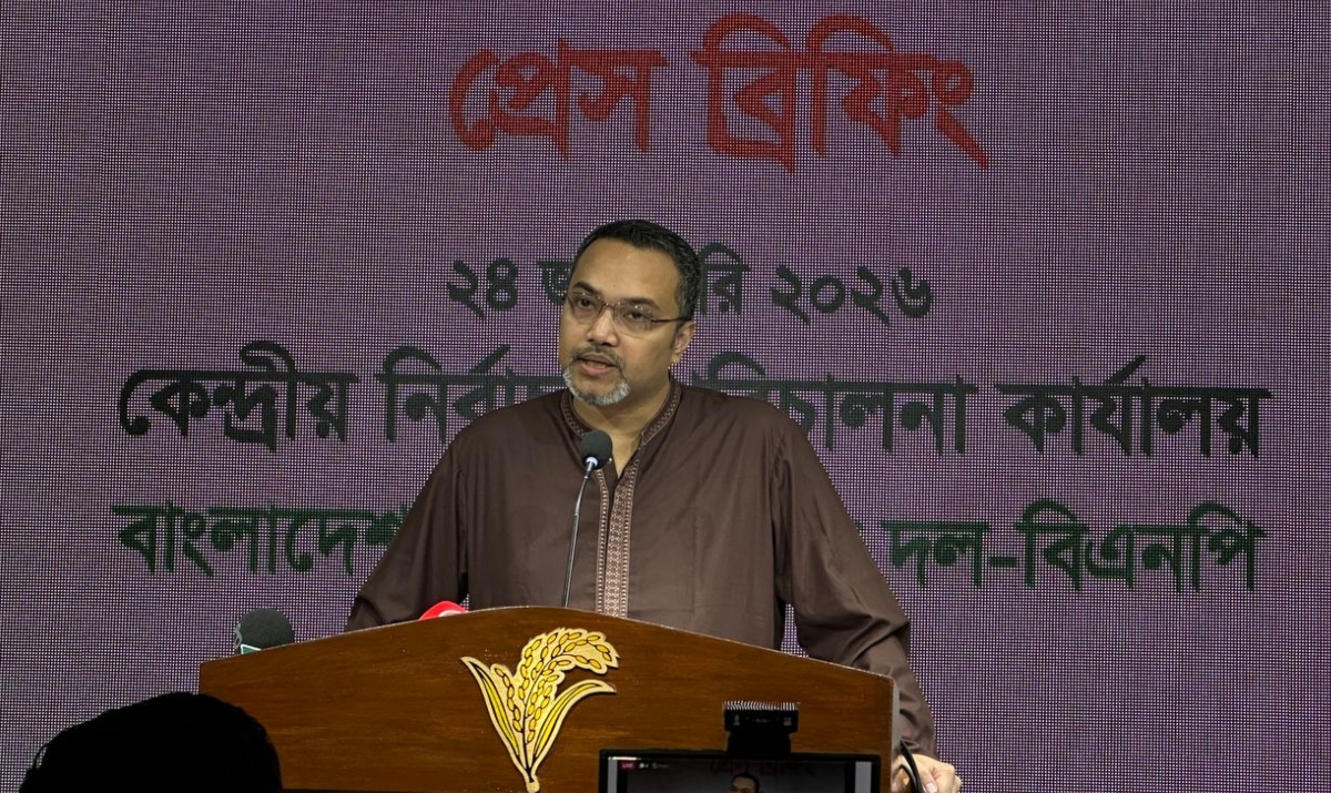 ভারতের সঙ্গে বিএনপির চুক্তির দাবি ভিত্তিহীন অপপ্রচার: মাহদী আমীন