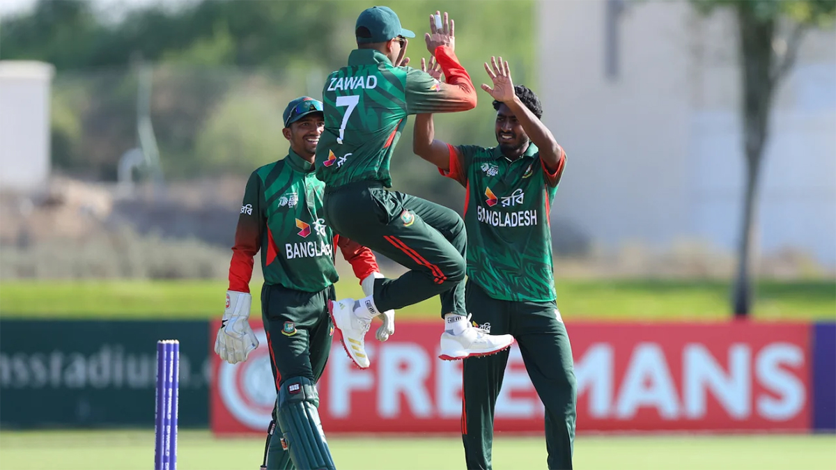 অনূর্ধ্ব-১৯ এশিয়া কাপে বাংলাদেশের টানা দ্বিতীয় জয়