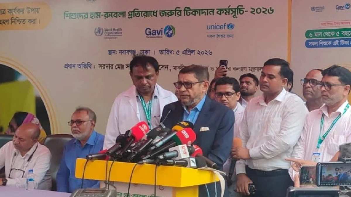 ৩০ উপজেলায় হামের টিকাদান শুরু, ৩ মে থেকে মিলবে সারা দেশে