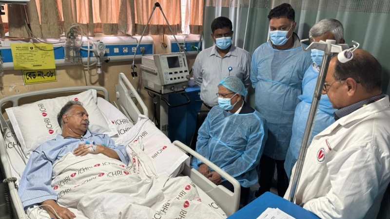 শ্বাসকষ্ট নিয়ে সিসিইউতে মন্ত্রী টুকু, হাসপাতালে দেখতে গেলেন রাষ্ট্রপতি