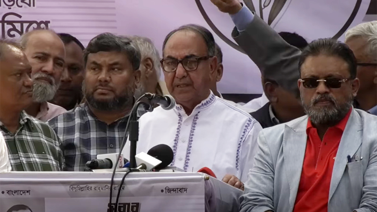 শেখ সাদীকে উদ্ধৃত করে মির্জা আব্বাস— বে আদব বে নসিব