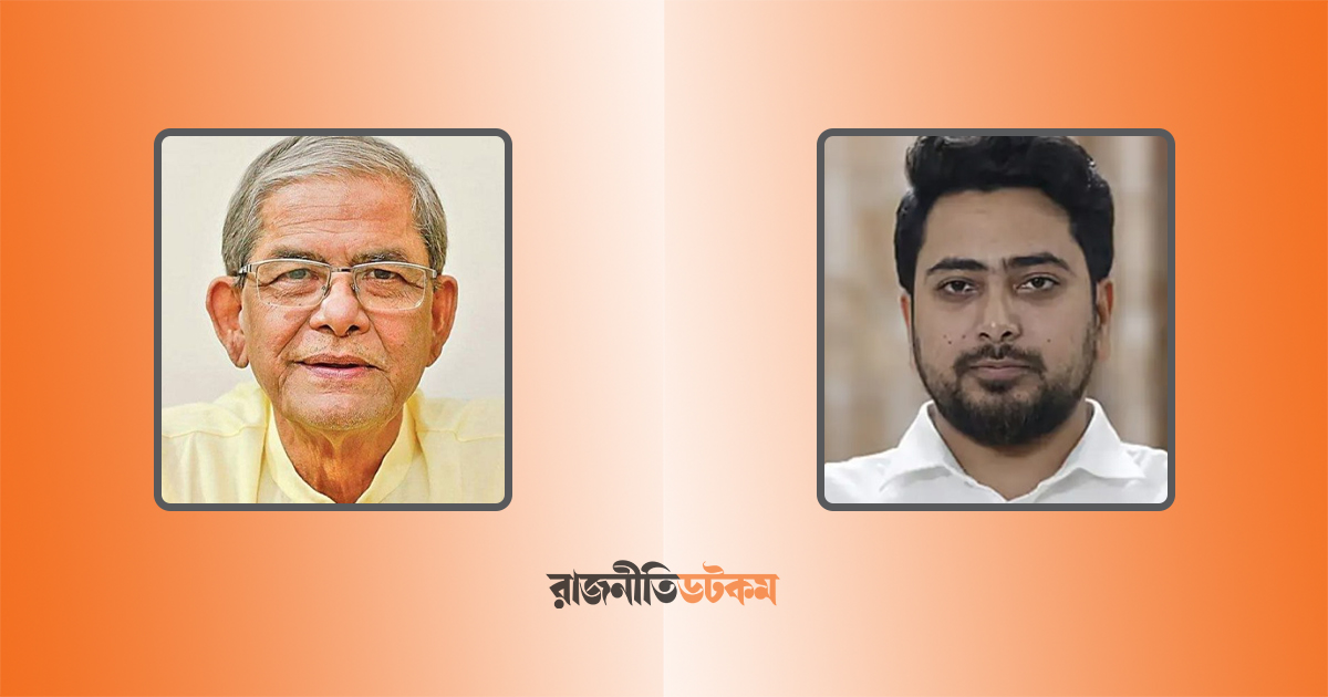 জাতীয় সরকার নিয়ে মির্জা ফখরুলের বক্তব্য সত্য নয়: নাহিদ