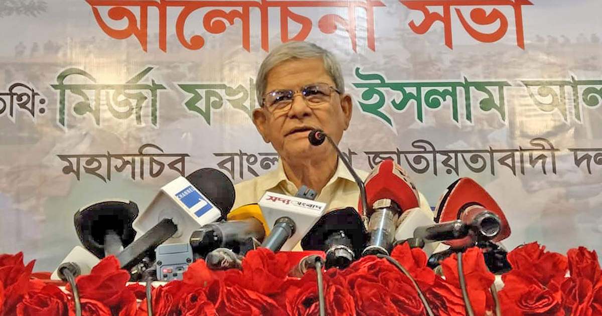 গণতন্ত্রে কাদা ছোড়াছুড়ি হবে, কিন্তু সীমা থাকা দরকার: বিএনপি মহাসচিব