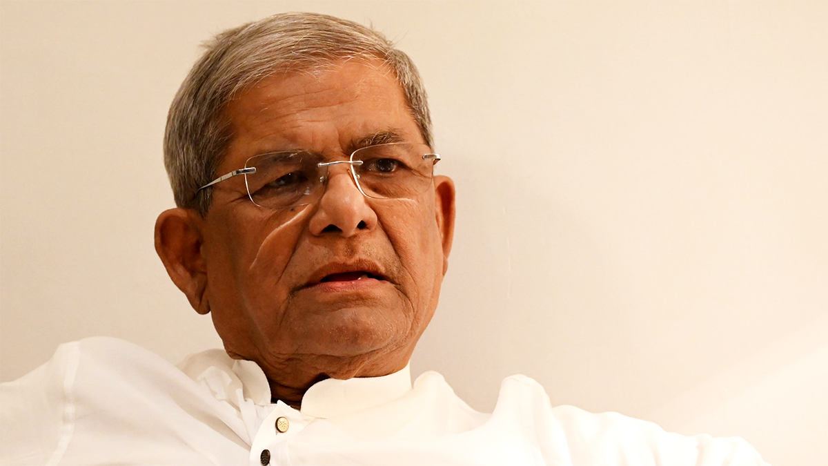 ইসির রোডম্যাপে খুশি বিএনপি: মির্জা ফখরুল