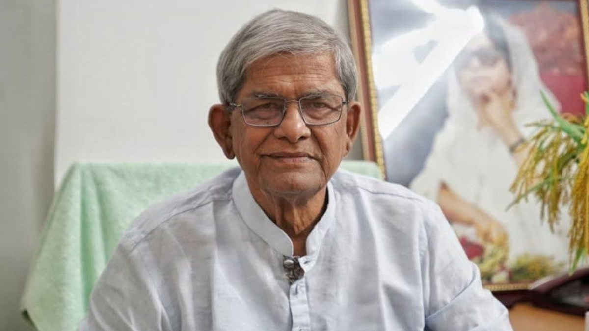 নিজ এলাকার চাঁদাবাজির তথ্য ওয়েবসাইটে জানানোর আহ্বান মির্জা ফখরুলের