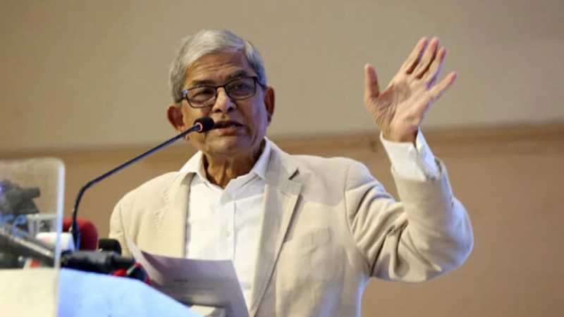 সুখী ও সমৃদ্ধ রাষ্ট্র গড়াই সরকারের প্রধান লক্ষ্য: মির্জা ফখরুল