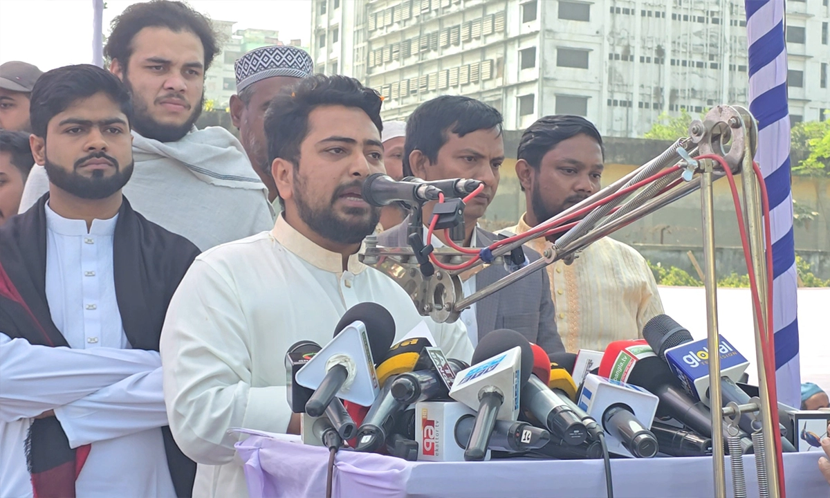 বাংলাদেশ পরিচালিত হবে জনগণের ইচ্ছায়: নাহিদ ইসলাম