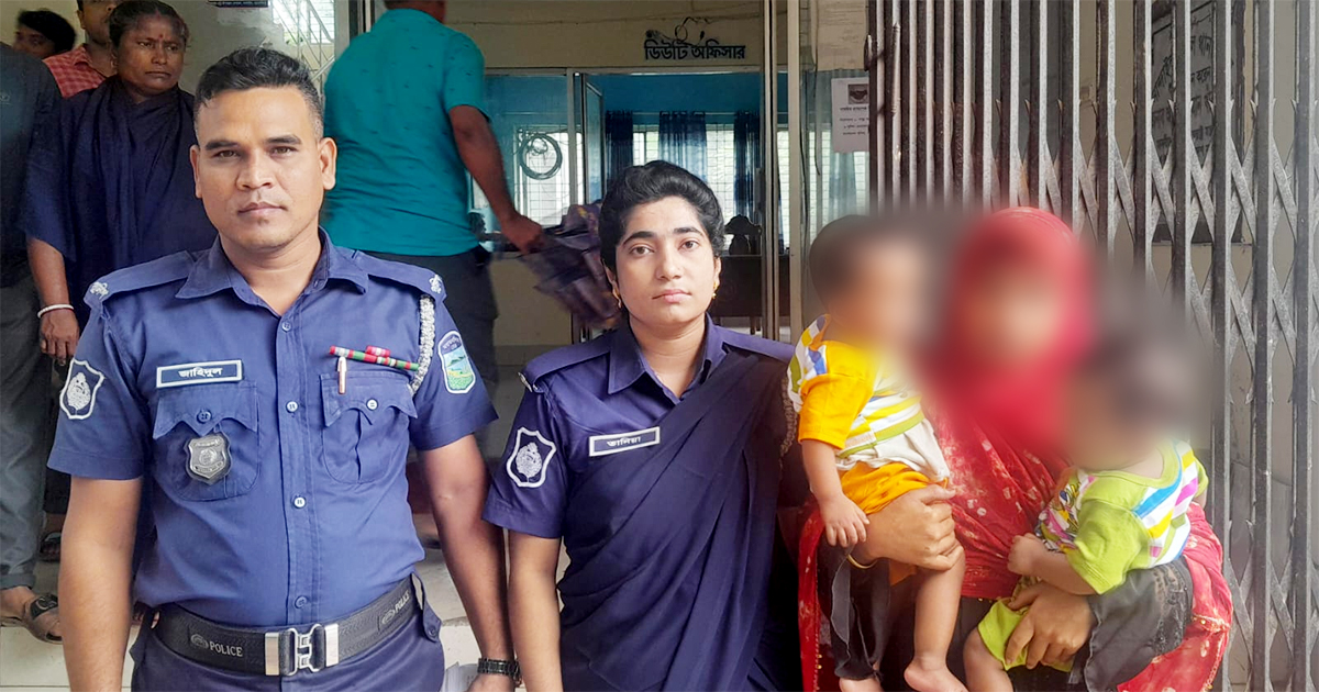 যমজ সন্তানসহ কারাবাস, মানসিকভাবে বিপর্যস্ত গৃহবধূ