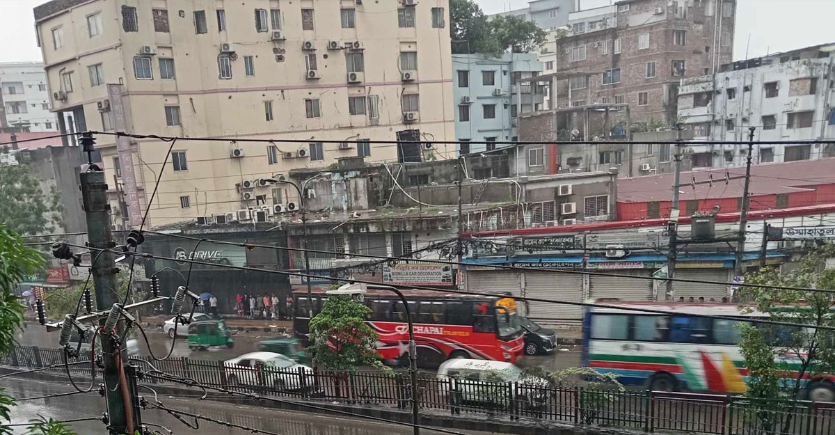 রাজধানী ঢাকায় সারাদিন বৃষ্টি থাকবে