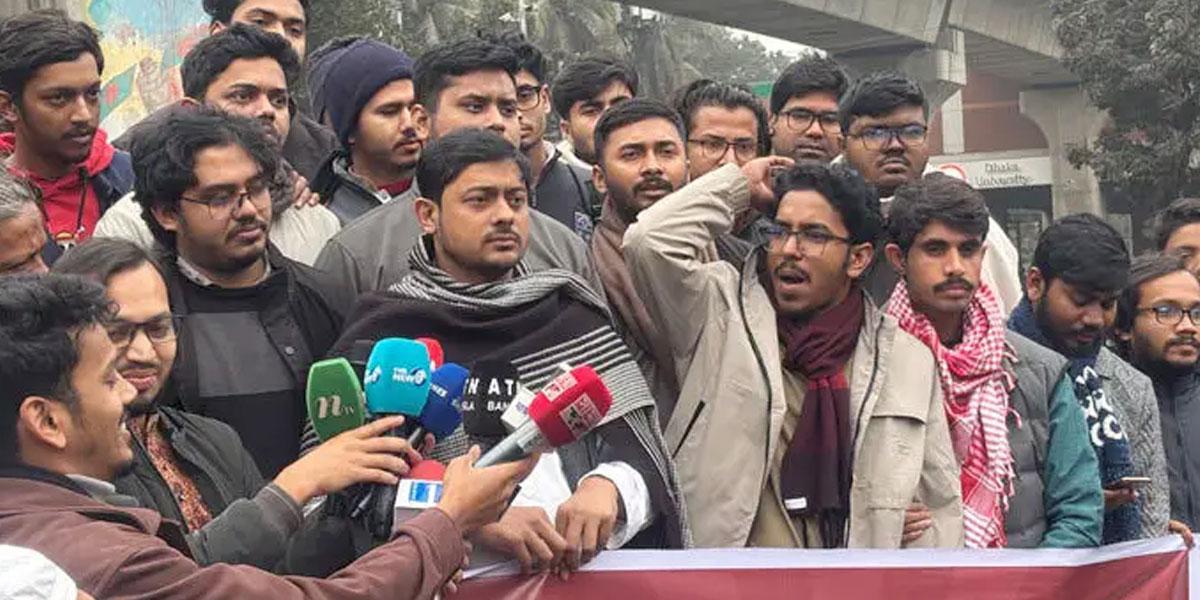 ওসমান হাদির আজাদির লড়াই আজ থেকে শুরু: নাসীরুদ্দীন