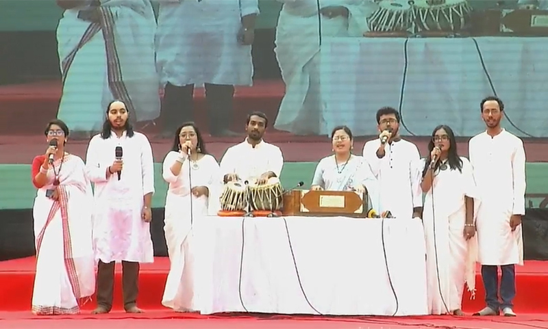 ধর্মীয় বাণী-জাতীয় সংগীতে নাগরিক পার্টির আত্মপ্রকাশের অনুষ্ঠান শুরু