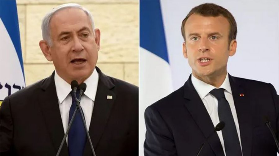 ইসরায়েলকে অস্ত্র সরবরাহ বন্ধের আহ্বান ম্যাক্রোঁর