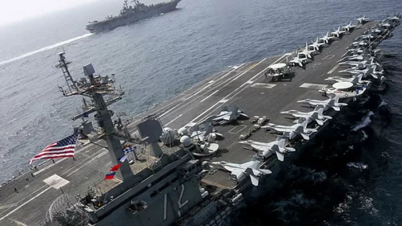 ইরান অভিমুখে যুক্তরাষ্ট্রের নতুন রণতরি, চাপ বাড়াচ্ছেন ট্রাম্প