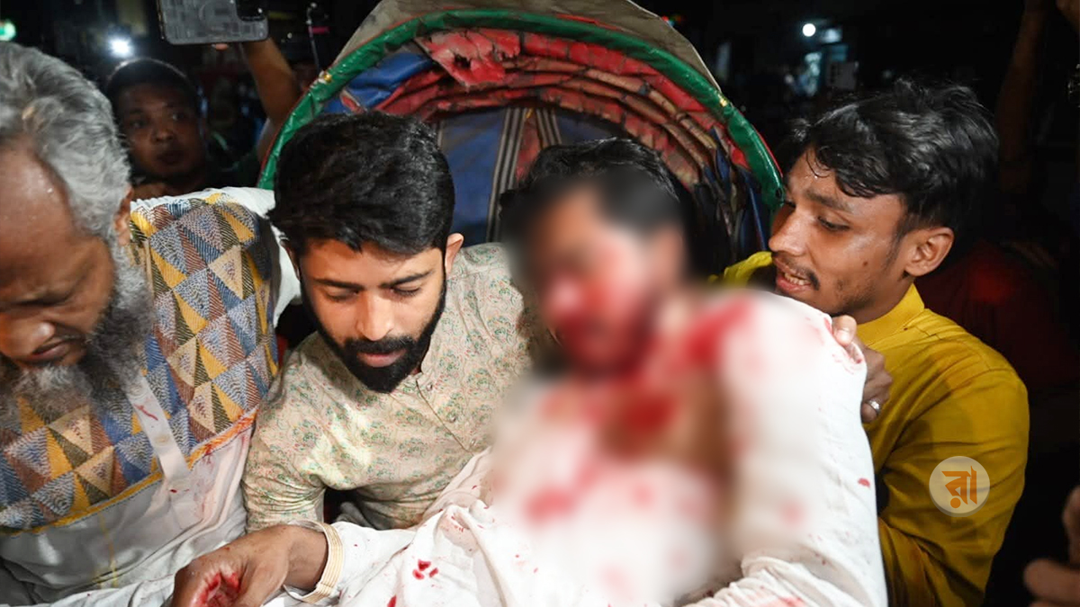 জাপা কার্যালয়ের সামনে সংঘর্ষ, রক্তাক্ত ভিপি নুর