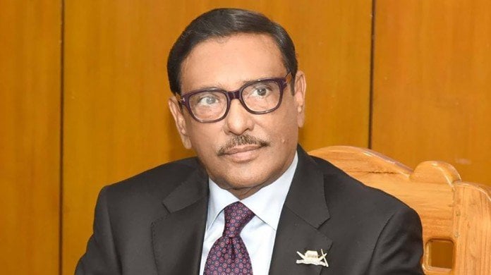 নিজের পদত্যাগ প্রশ্নে যা বললেন ওবায়দুল কাদের