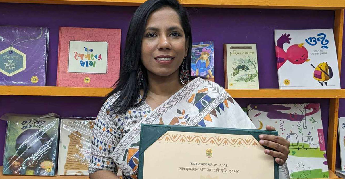 বোলোনিয়া বইমেলায় অতিথি ময়ূরপঙ্খির প্রকাশক মিতিয়া ওসমান