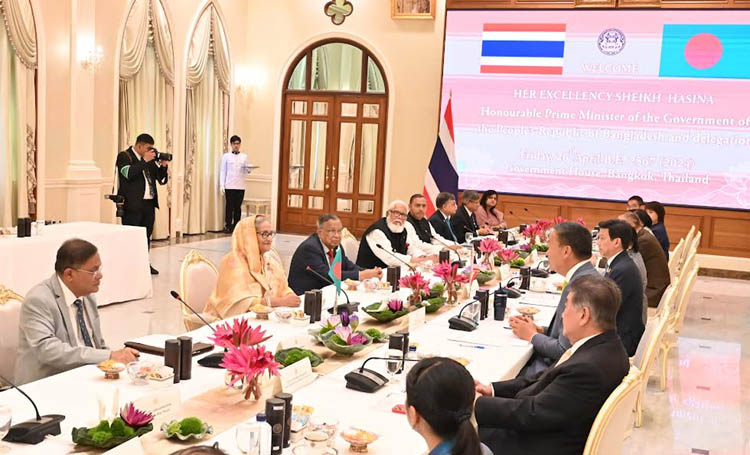 দ্বিপক্ষীয় ৫ নথিতে সই করল ঢাকা-ব্যাংকক