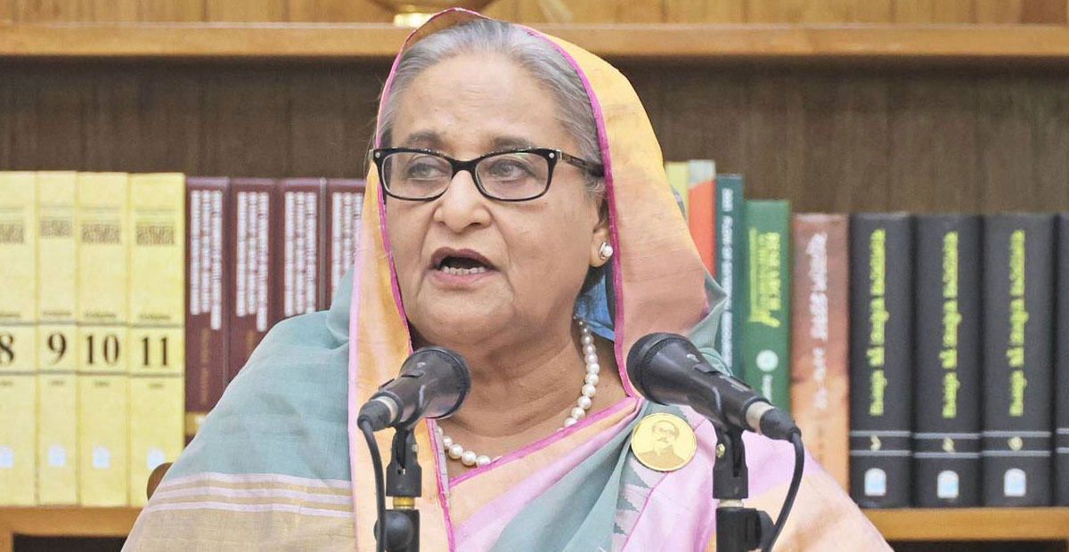 শেখ হাসিনা দেশ বিক্রি করে না, বললেন প্রধানমন্ত্রী