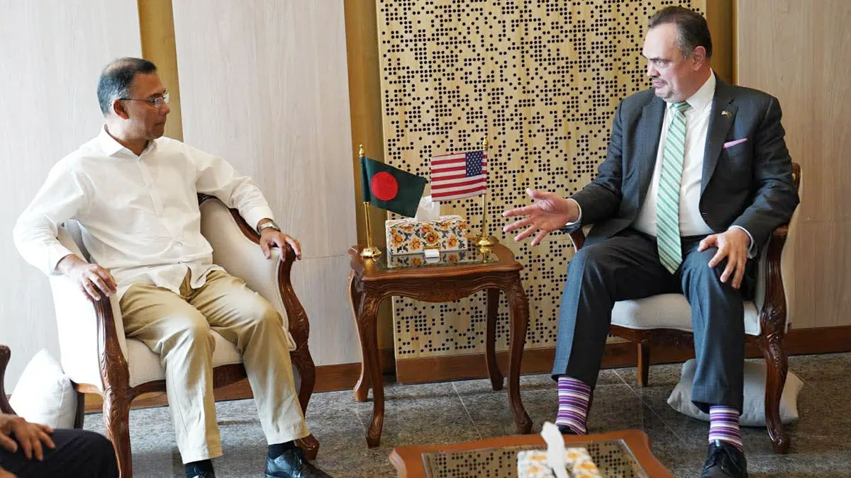 প্রধানমন্ত্রীর সঙ্গে মার্কিন রাষ্ট্রদূতের সাক্ষাৎ