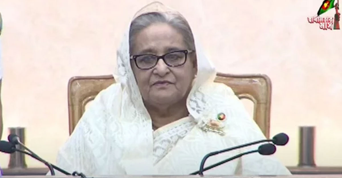 প্রযুক্তি ব্যবহারের মাধ্যমে নারীসমাজ এগিয়ে যাবে : প্রধানমন্ত্রী
