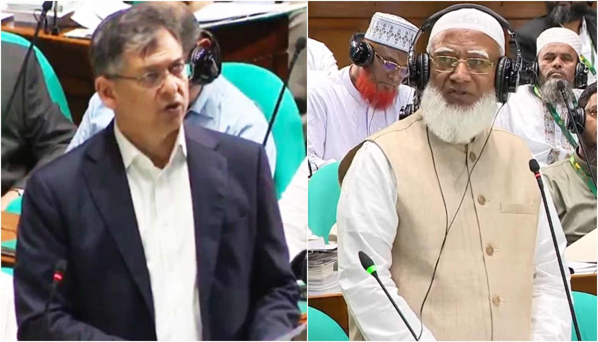 সংসদে ‘মিথ্যা’ শব্দের ব্যবহার নিয়ে বিরোধী দলীয় নেতা ও স্বরাষ্ট্রমন্ত্রীর বিতর্ক