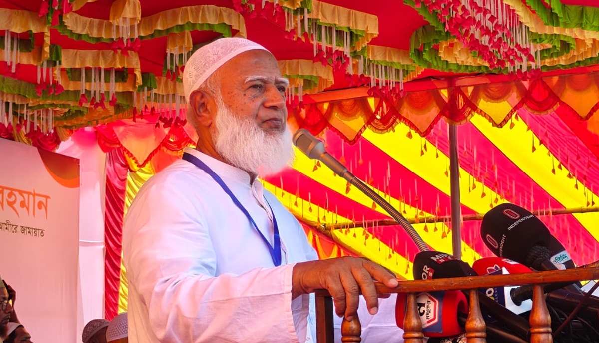 ক্ষমতায় গিয়ে প্রতারণা করছে বিএনপি: জামায়াত আমির