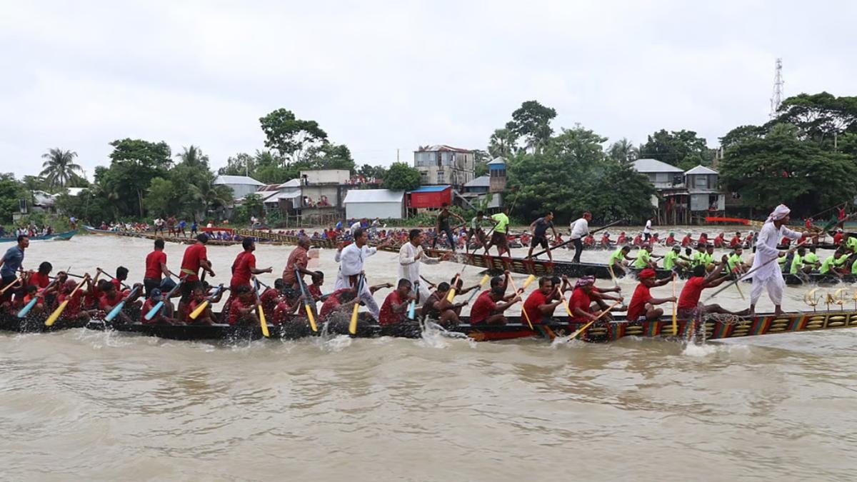 সিলেটে ঐতিহ্যবাহী নৌকাবাইচ আয়োজন, বাধ সাধছে ‘তৌহিদী জনতা’