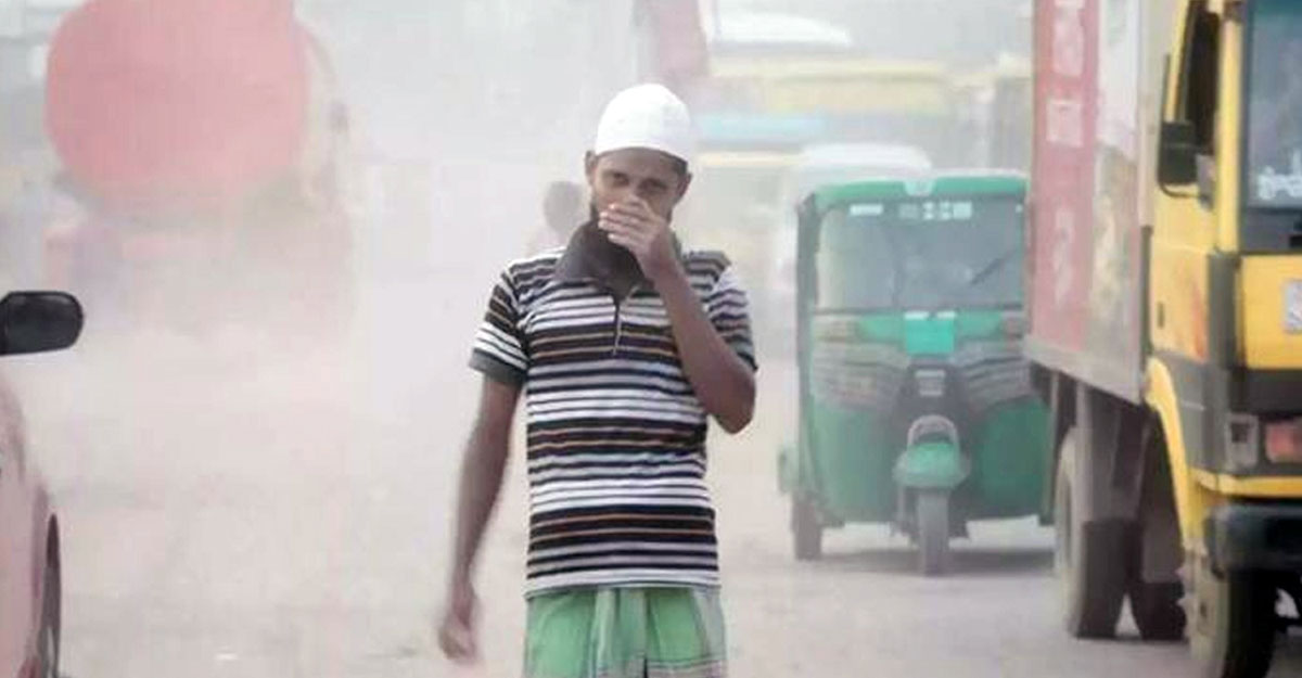 ঢাকার বাতাস আজও ‘অস্বাস্থ্যকর’