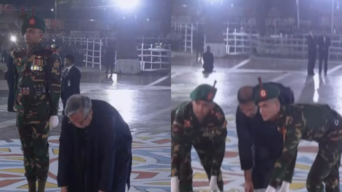 একুশের প্রথম প্রহরে শহিদ মিনারে রাষ্ট্রপতি-প্রধানমন্ত্রীর শ্রদ্ধা