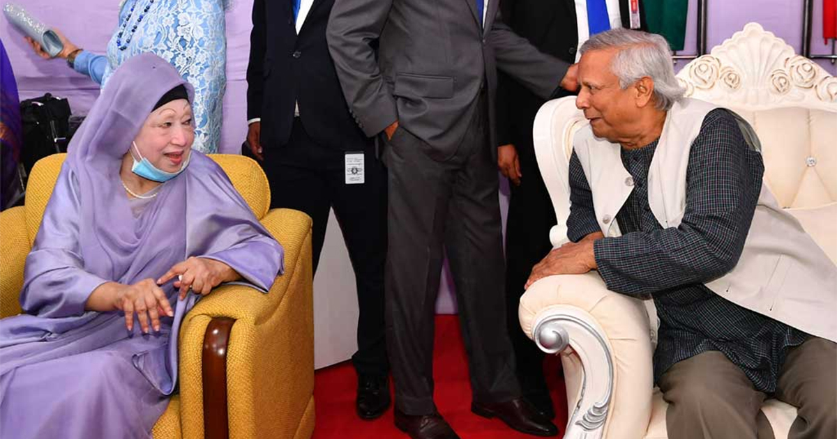 জন্মদিনে খালেদা জিয়াকে ফুলেল শুভেচ্ছা প্রধান উপদেষ্টার