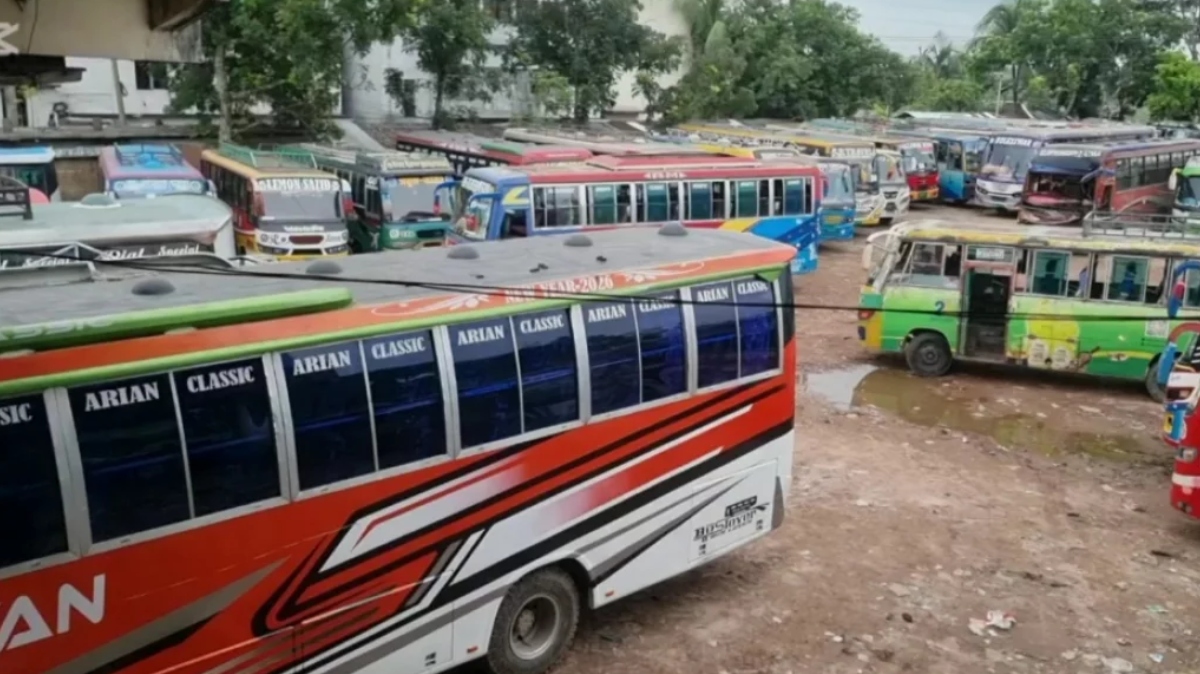 রোববার থেকে খুলনা-বরিশালের ৫ জেলায় অনির্দিষ্টকালের পরিবহন ধর্মঘট