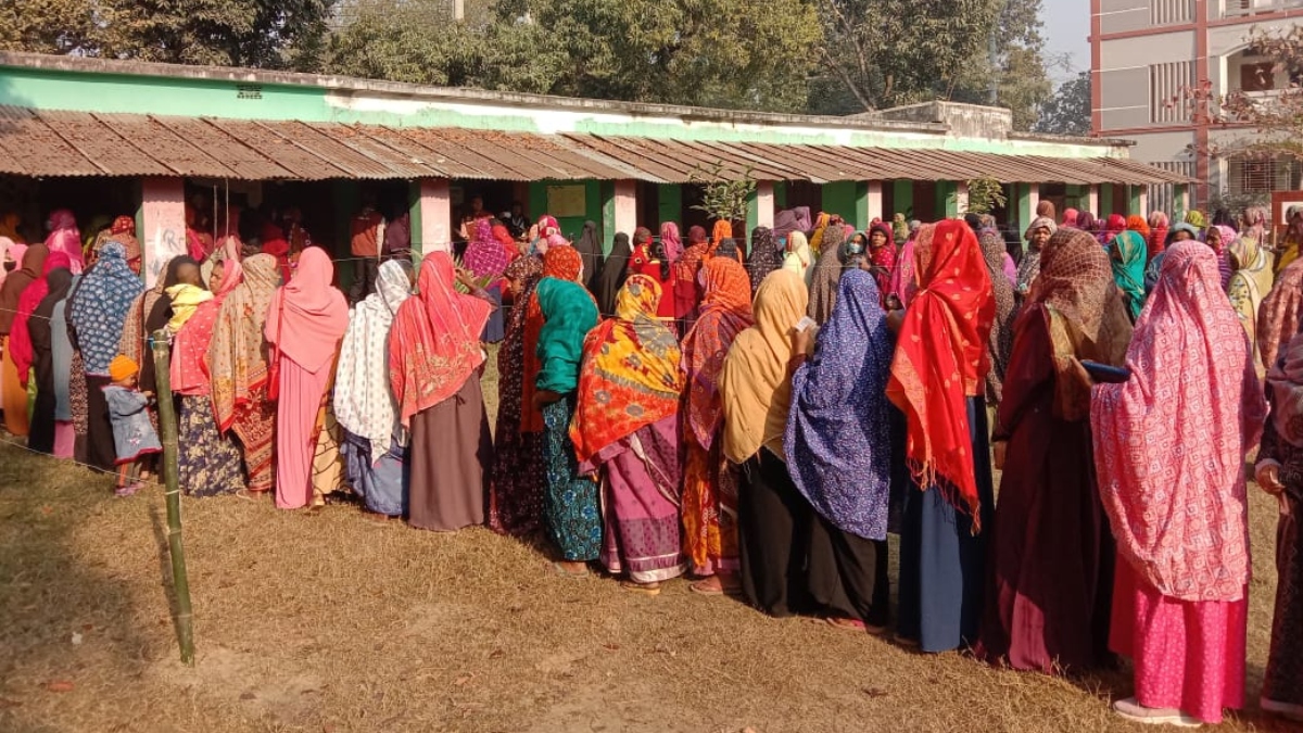 ২টা পর্যন্ত রাজশাহীর ছয় আসনে ভোট পড়েছে ৪৬ শতাংশ