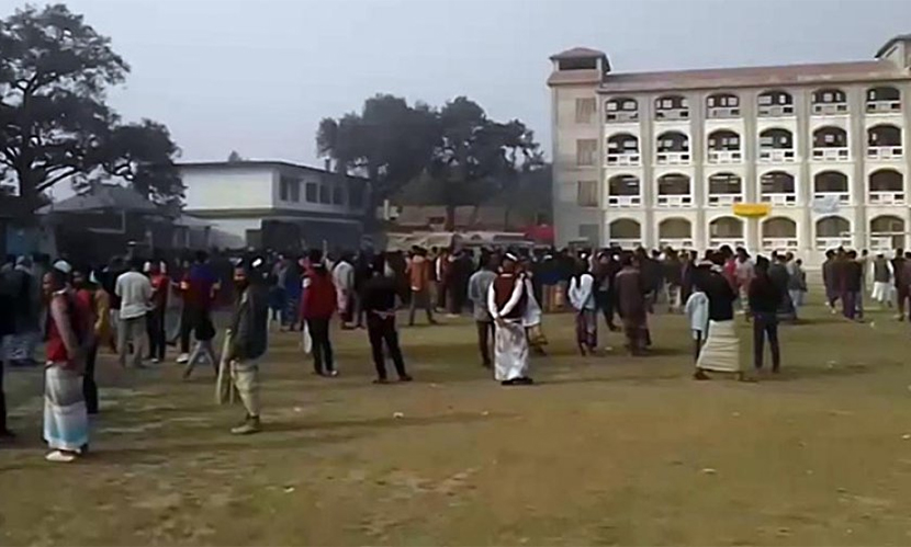 ইসলামী আন্দোলনের বাধায় রংপুরে মেয়েদের ফুটবল খেলা বন্ধ
