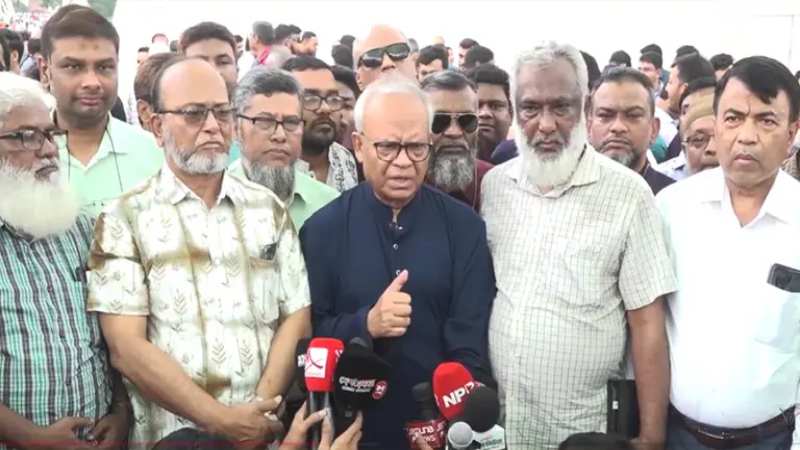 শেখ হাসিনাকে বক্তব্যের সুযোগ দিয়ে জুলাই শহিদদের অসম্মান করেছে ভারত: রিজভী