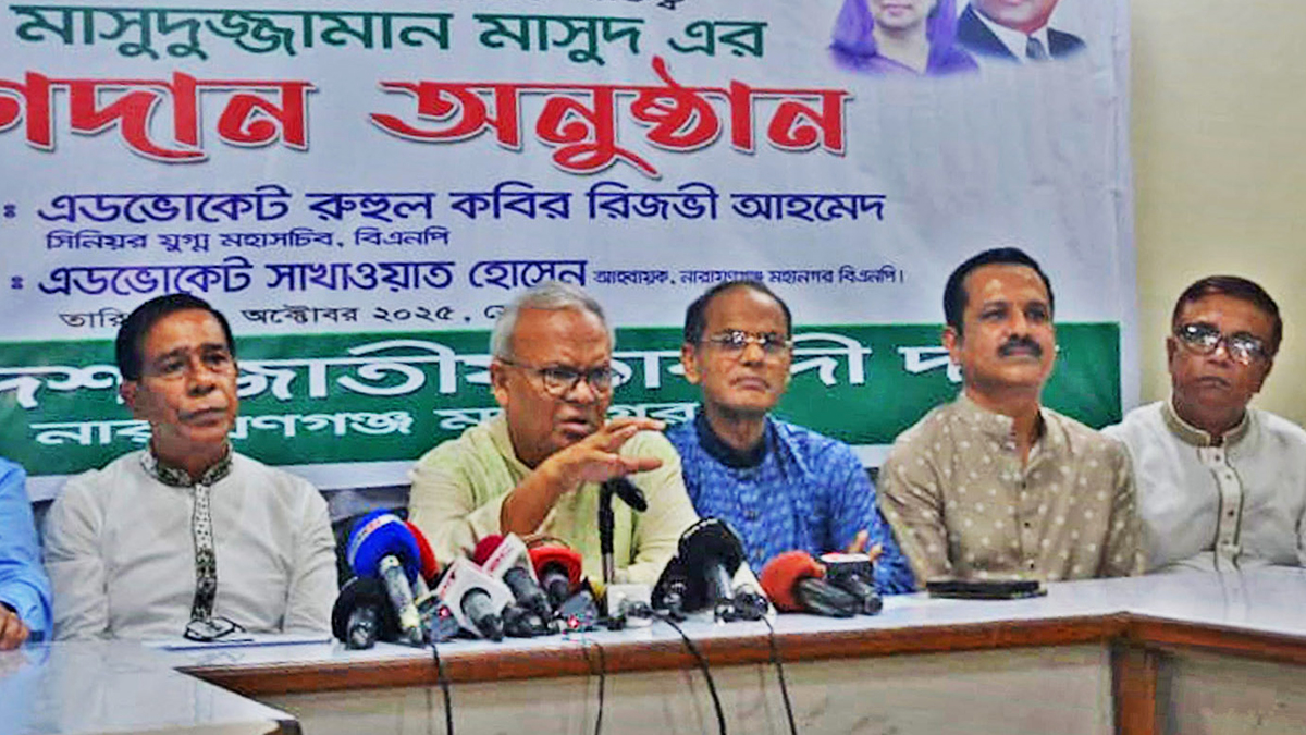 বিএনপির বিরুদ্ধে ভয়ংকর অপপ্রচার চালানো হচ্ছে: রিজভী