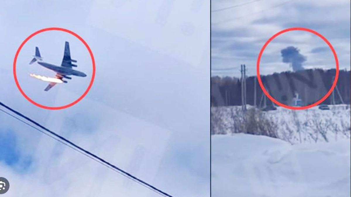 রুশ সামরিক বাহিনীর কার্গো বিমান বিধ্বস্ত, নিহত ৭