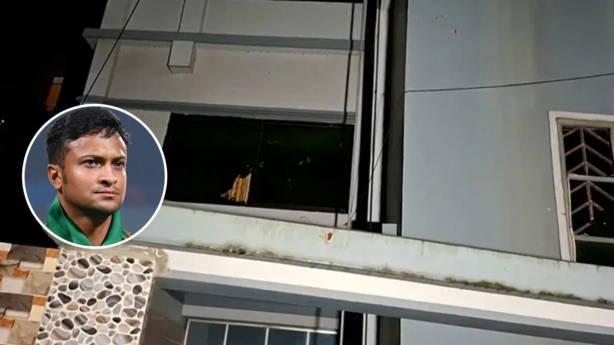 শেখ হাসিনার সঙ্গে লাইভে, মাগুরায় সাকিবের বাড়িতে হামলা
