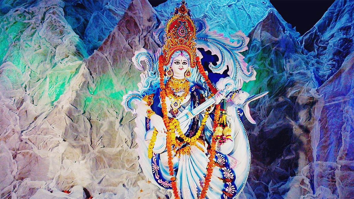 সরস্বতী পূজা আজ