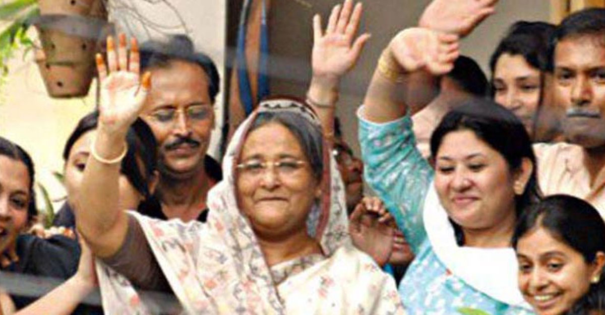 শেখ হাসিনার কারামুক্তি দিবস আজ