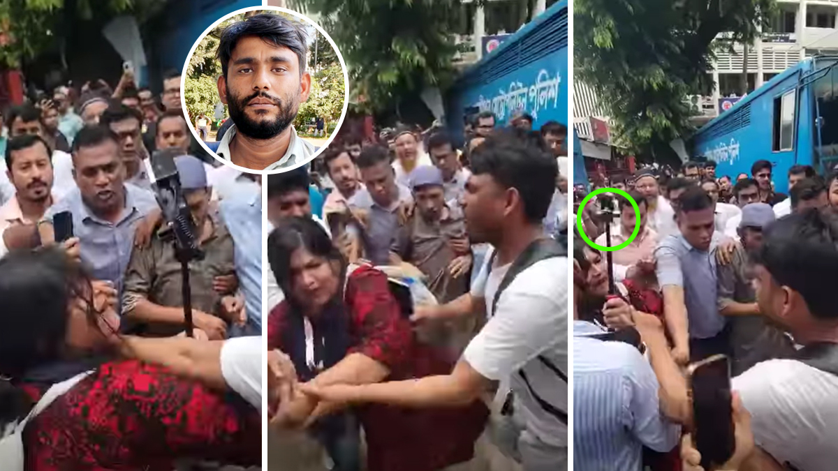 সংবাদ সংগ্রহ করতে গিয়ে হেনস্তার শিকার রাজনীতি ডটকমের নারী সাংবাদিক