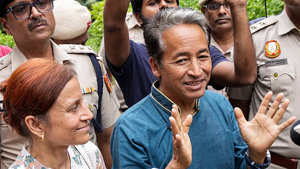 ‘ভারতের দ্বিতীয় স্বাধীনতা আন্দোলনে’র ডাক দিলেন সোনম ওয়াংচুক