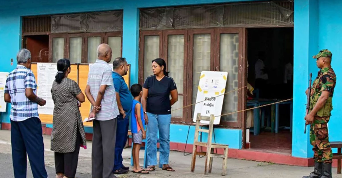 শ্রীলংকার প্রেসিডেন্ট নির্বাচনে ভোট শুরু